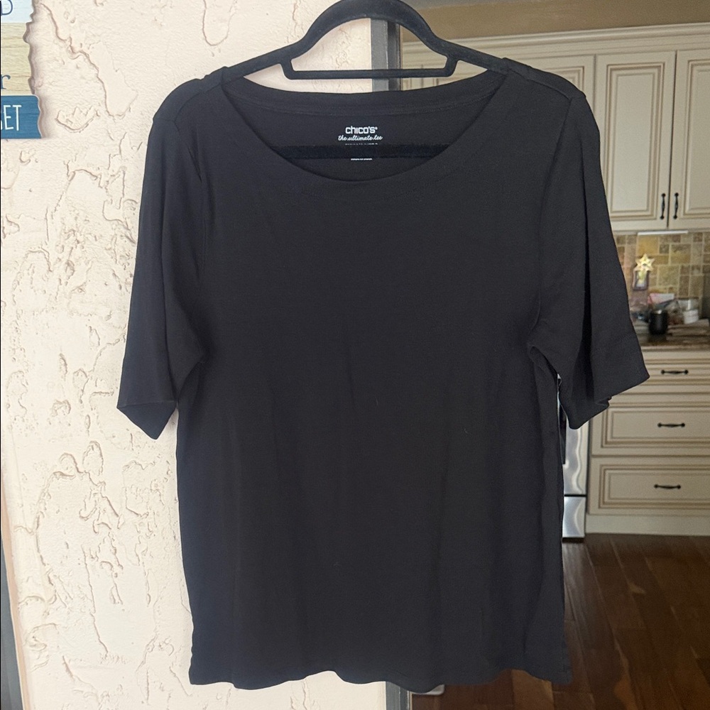 Chico's Elegant Black Blouse
